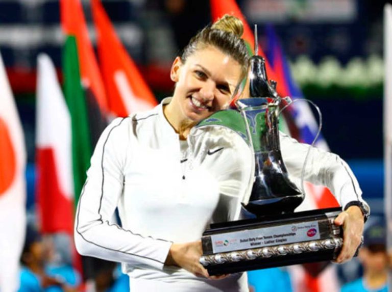 Simona Halep suma su 20º título en Dubái