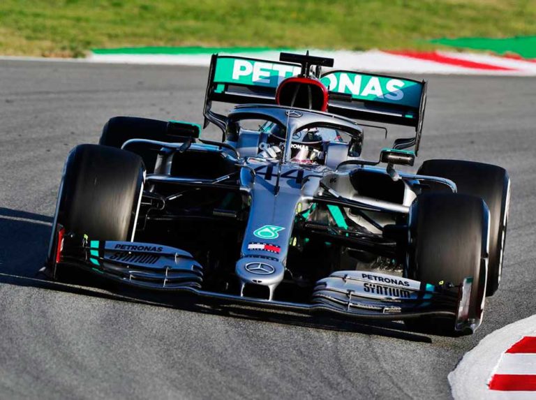Hamilton domina al iniciar pretemporada