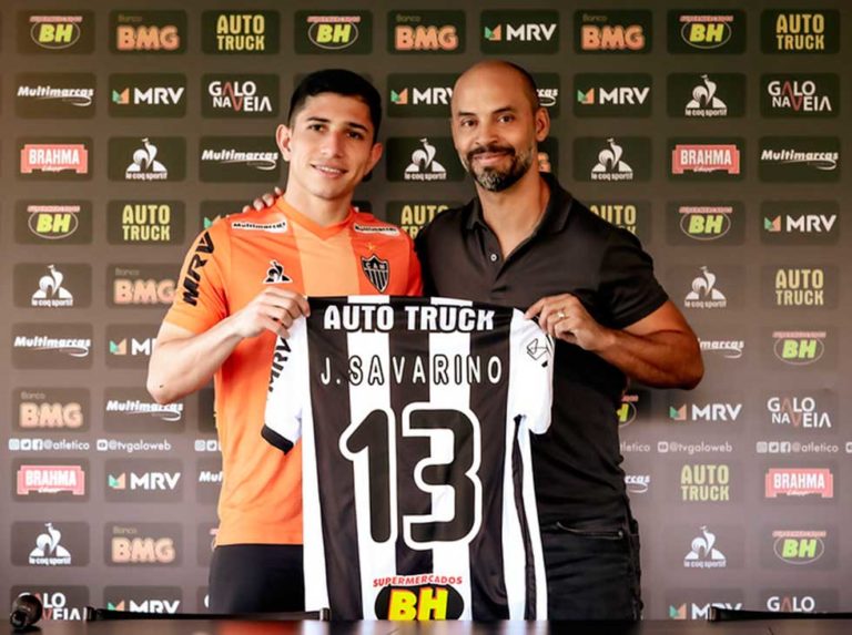 Savarino fue presentado por el Atlético Mineiro