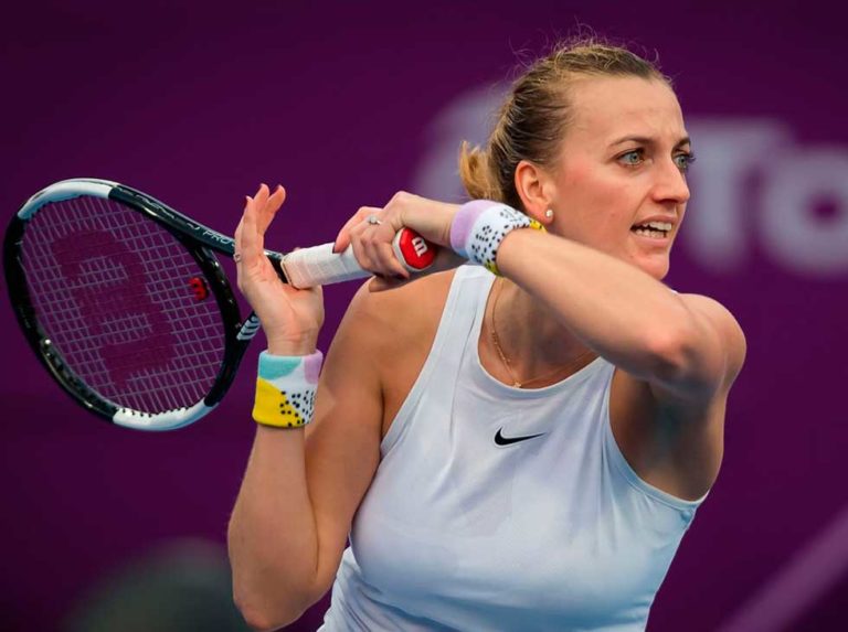 Petra Kvitova remontó y derrotó a Carla Suárez