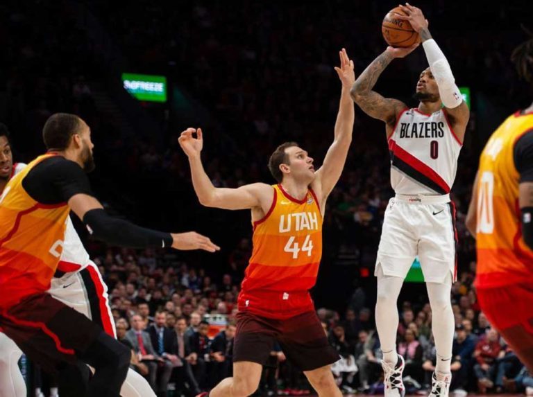Lillard con 51 puntos en la victoria de los Trail Blazers