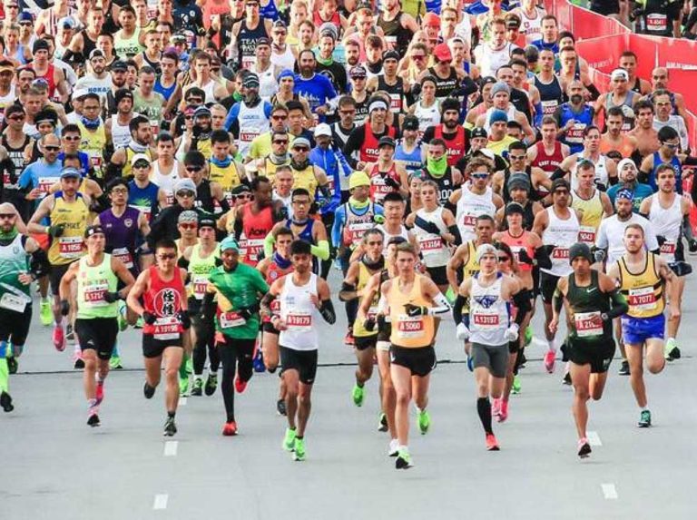 Corredores aficionados no van al maratón de Tokio