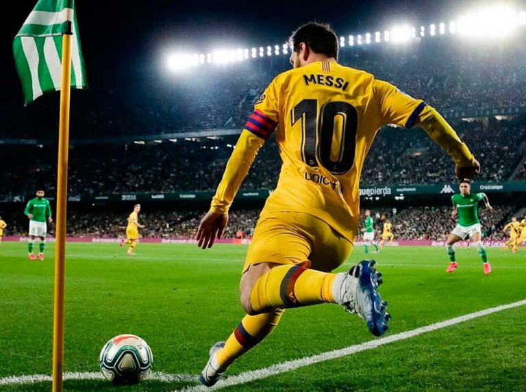 Messi llegó al doble dígito de goles y asistencias