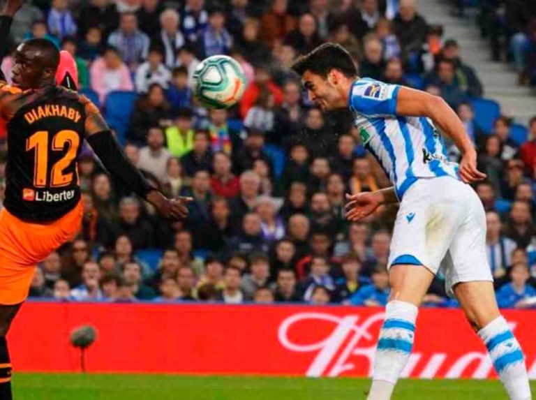 Real Sociedad golea al Valencia