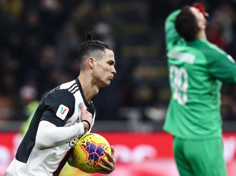 CR7 le dio el empate  a la Juventus en la raya