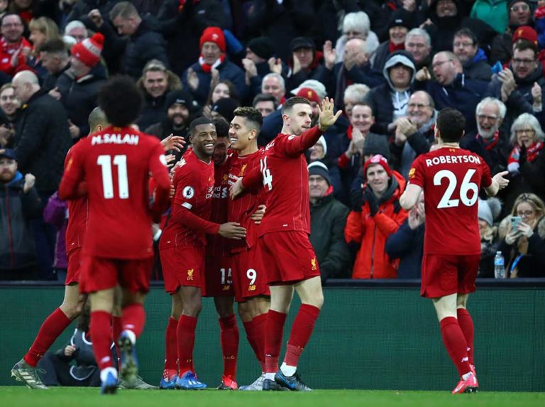 Liverpool vence al Southampton y llega a 15 victorias consecutivas