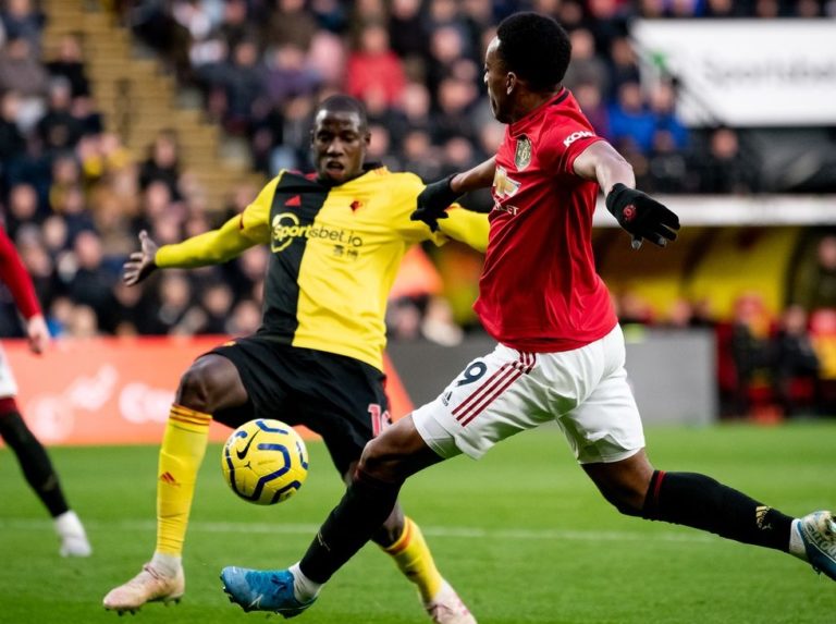 El United golea al Watford