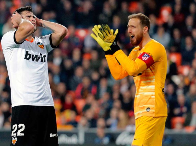 Valencia y Atlético Madrid firmaron empate vibrante