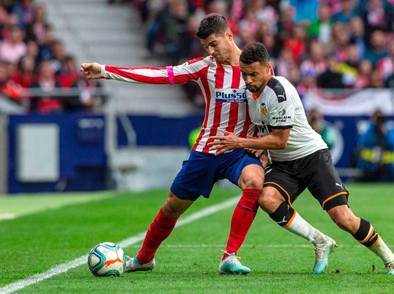 Valencia va por puestos de Europa ante el Atlético