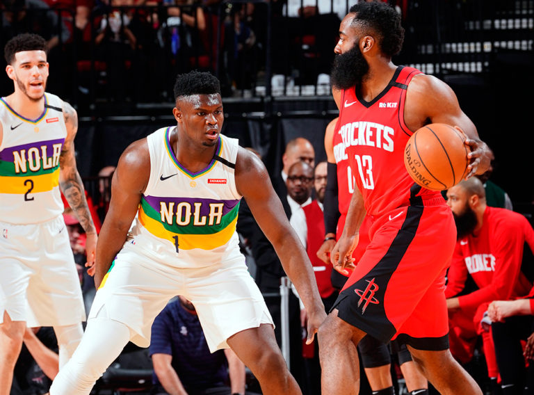 Harden anotó 40 puntos en triunfo de los Rockets sobre los Pelicans
