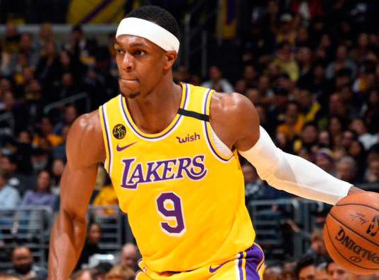 Rondo fue la figura por los Lakers ante los Suns