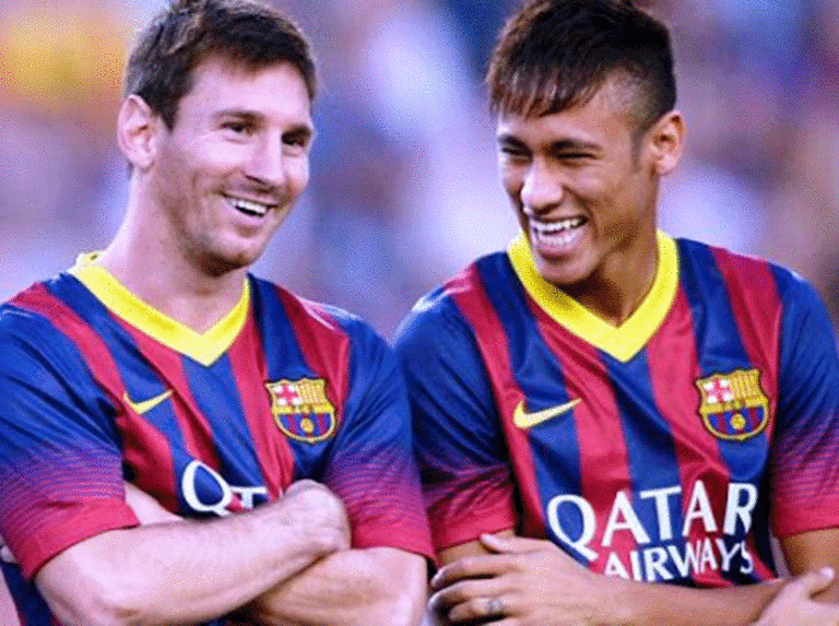 Neymar: «Messi es el mejor de la historia»