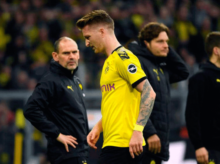 Reus sufre una lesión muscular y se perderá la ida ante el PSG