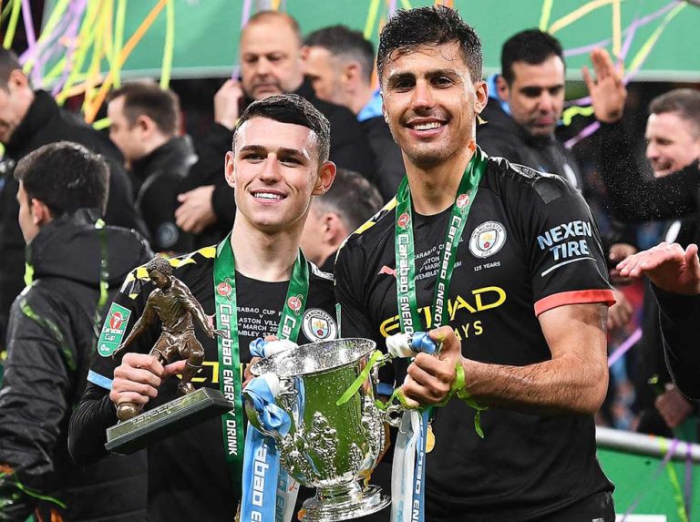 El Man City ganó su tercera Copa de la Liga consecutiva