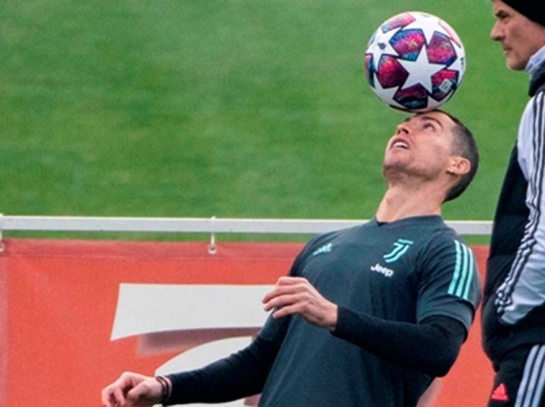 Cristiano se entrena en Madeira a la espera de la vuelta de la serie A