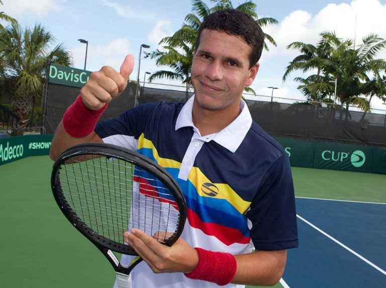 Venezuela y Nueva Zelanda igualan 1-1 en Copa Davis