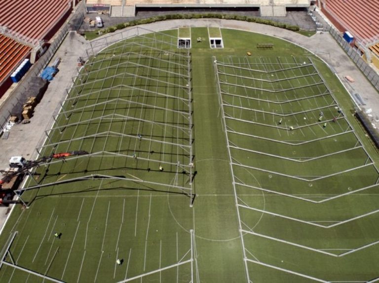 Estadio en Sao Paulo será un hospital de campaña para atender el Covid-19