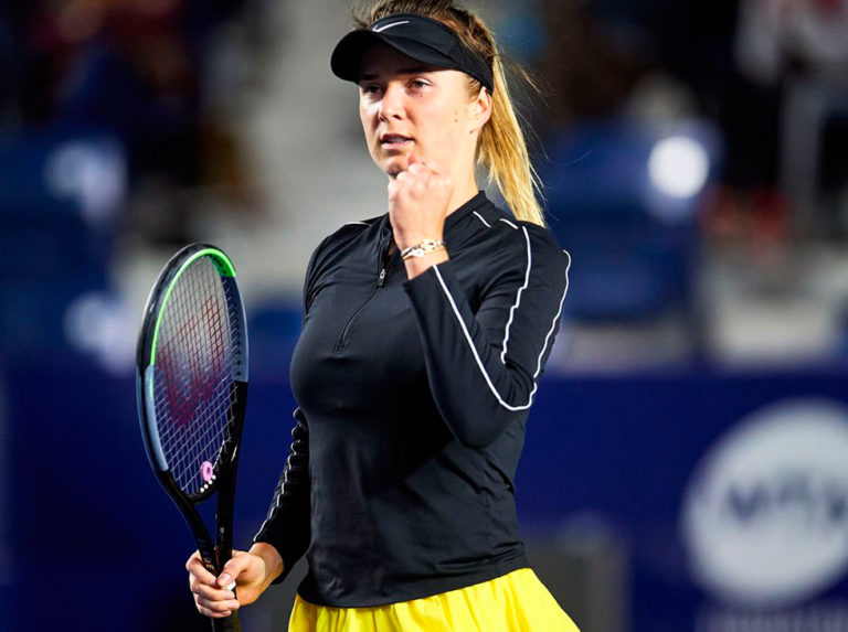 Svitolina avanzó a cuartos de final del Abierto de Monterrey
