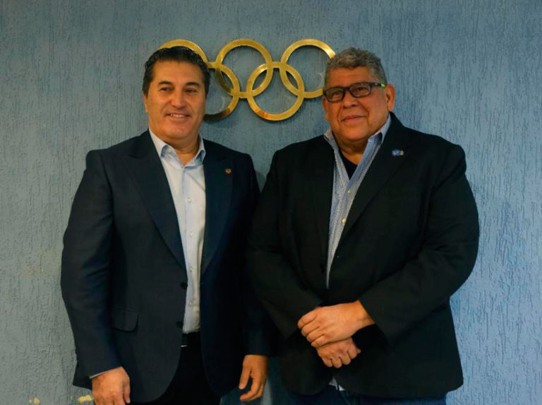 Peseiro conoció instalaciones del Comité Olímpico Venezolano