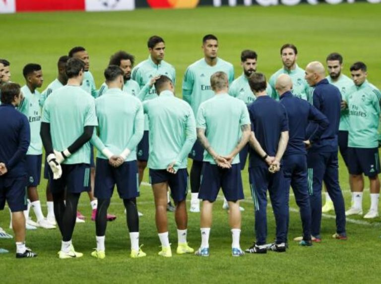 Futbolistas del Madrid pasan al ataque contra el coronavirus