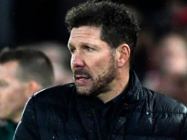 Simeone lanzó una campaña con la Cruz Roja