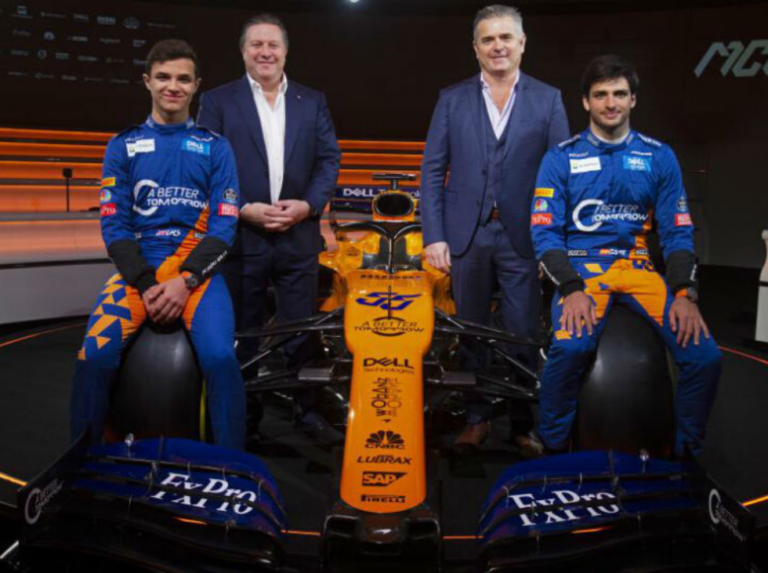 Sainz y Norris acuerdan con McLaren recortes salariales