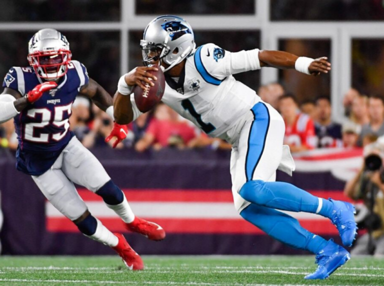 Cam Newton está interesado en firmar con los Patriots