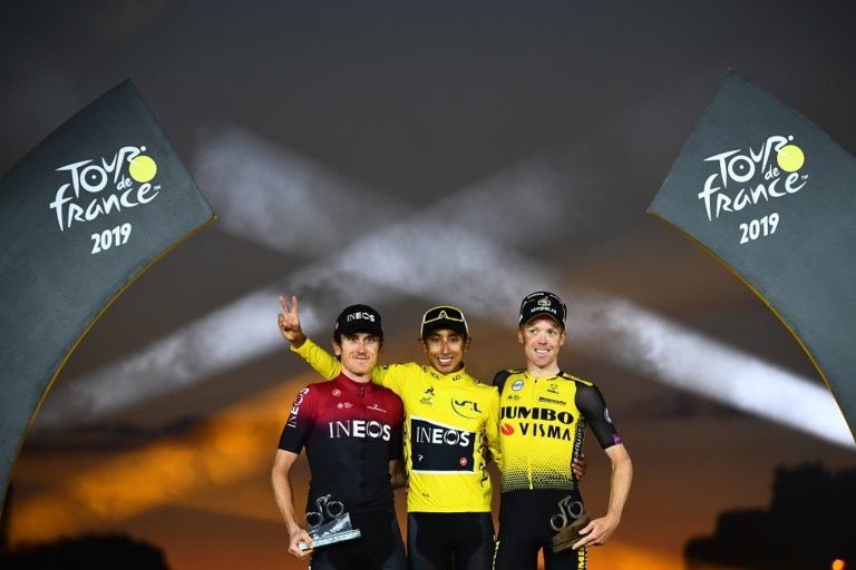 Geraint Thomas pedaleó 36 horas y recaudó 300 mil euros en causa benéfica