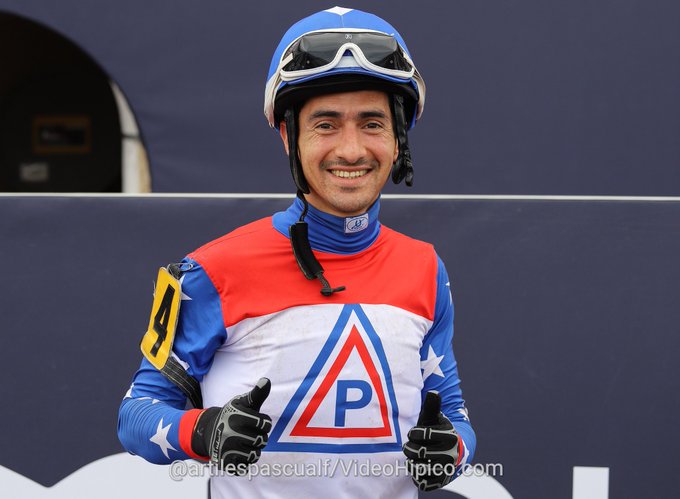 Leonel Reyes logra primer triunfo en Gulfstream Park este año