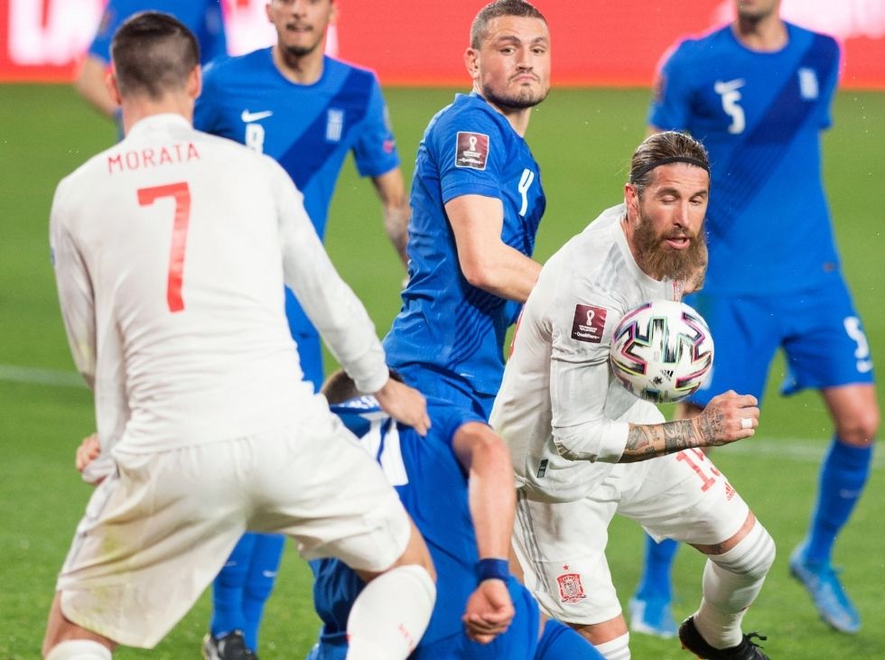 España empate ante Grecia