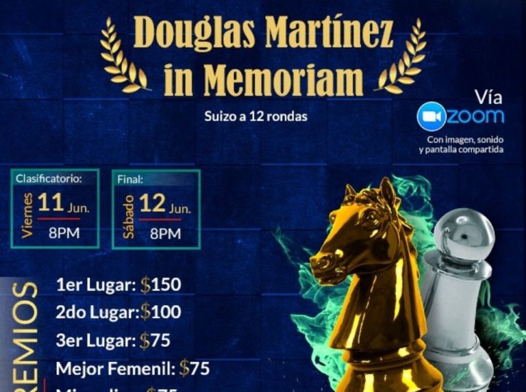 Sembrar ajedrez | Torneo en honor a Douglas Martínez