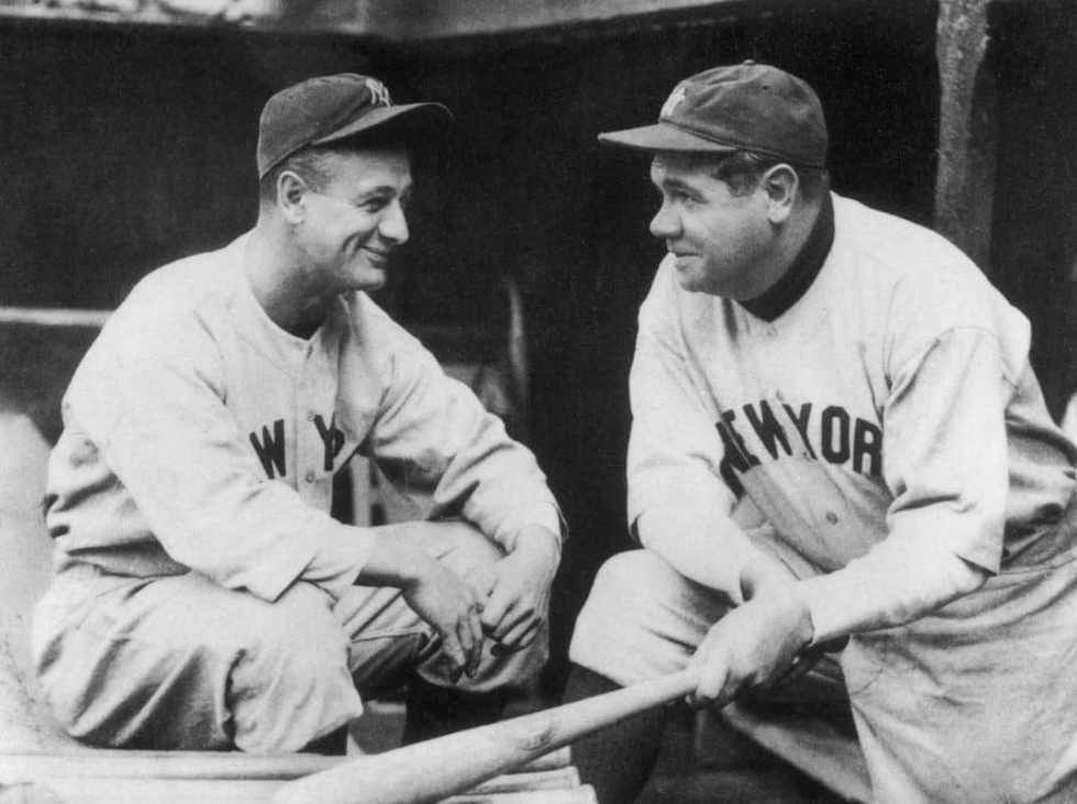 Babe Ruth y Lou Gehri 389