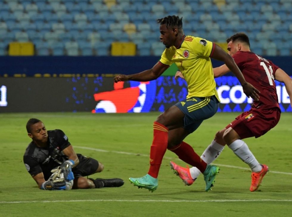 Fariñez frente a Colombia