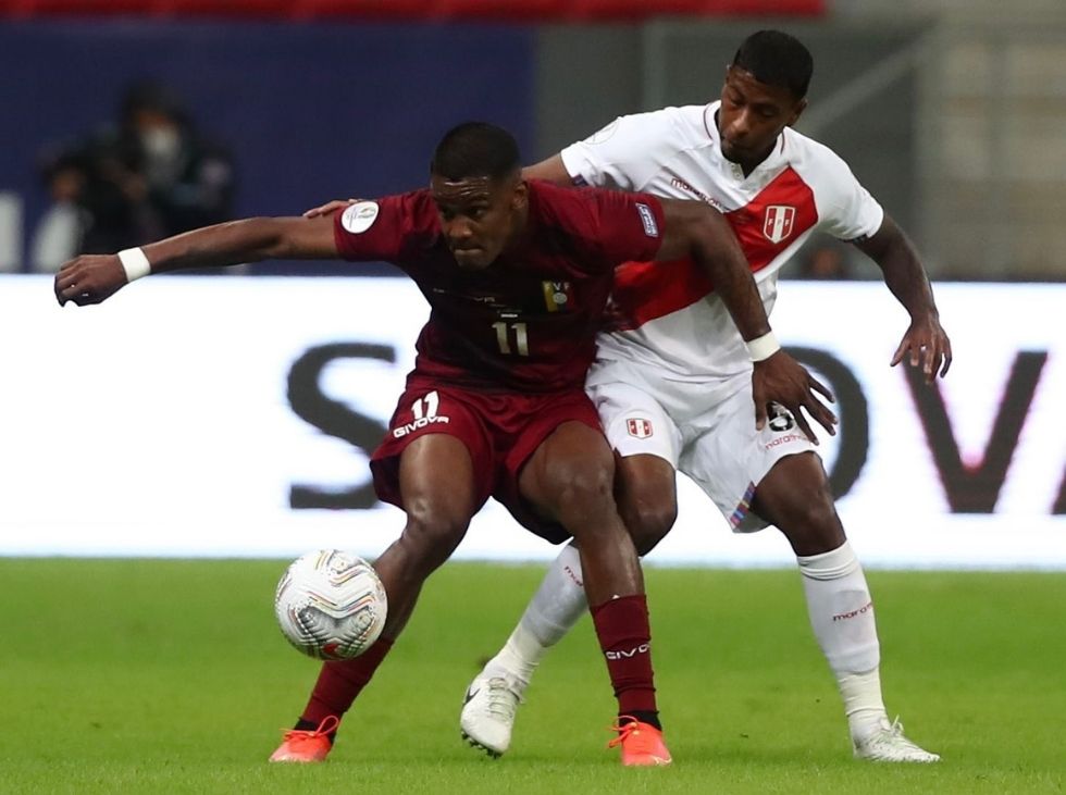 Venezuela no pudo ante Perú y quedó fuera de la Copa América Venezuela no pudo ante Perú y quedó fuera de la Copa América