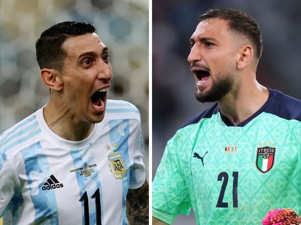 Camiseta 10 Italia tuvo su gigante; Argentina, un ángel Camiseta 10 Italia tuvo su gigante; Argentina, un ángel