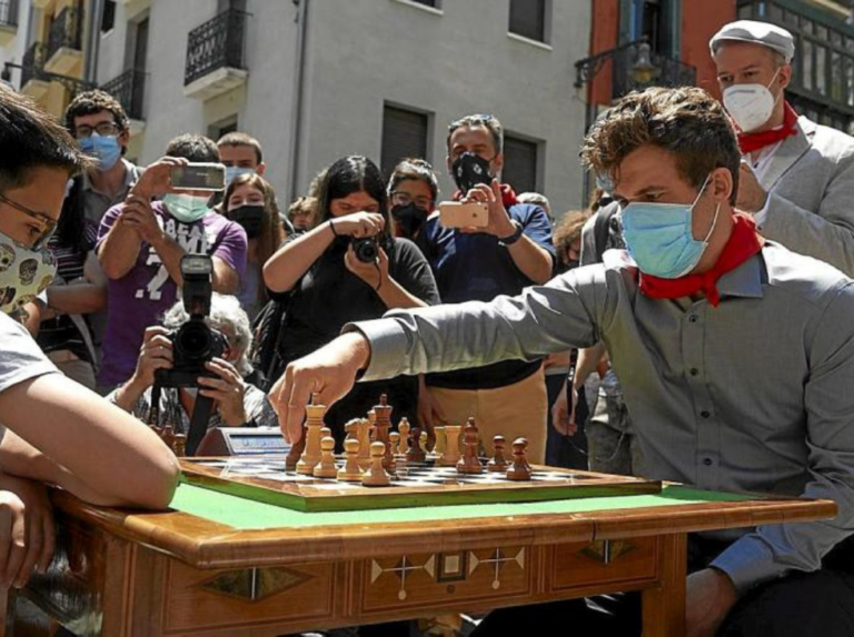 Sembrar ajedrez | Carlsen impone su genio en Pamplona