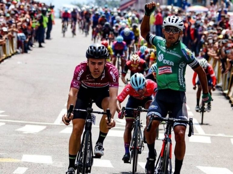 Johan Colón se llevó primera etapa de Vuelta al Táchira