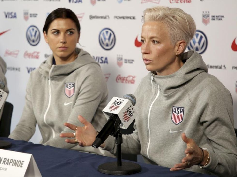 Alex Morgan y Megan