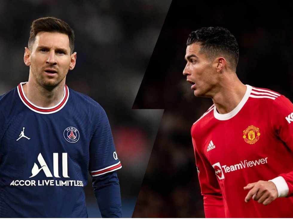Messi y Cristiano Ronaldo