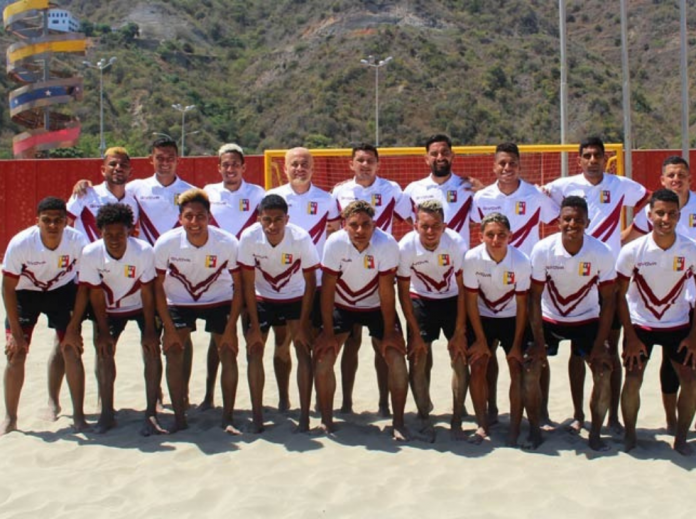 Vinotinto de Fútbol Playa