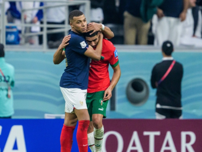 Mbappé y Hakimi