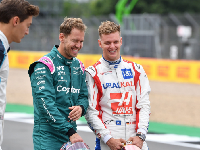 Vettel y Schumacher