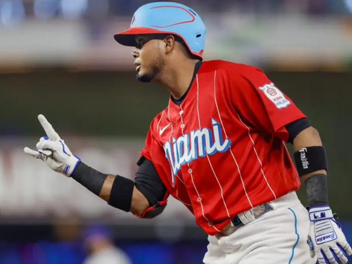 Luis Arráez. (Foto: USA TODAY Sports)
