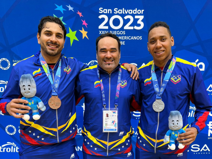 Francisco Limardo y Grabiel Lugo ESGRIMA VENEZOLANA