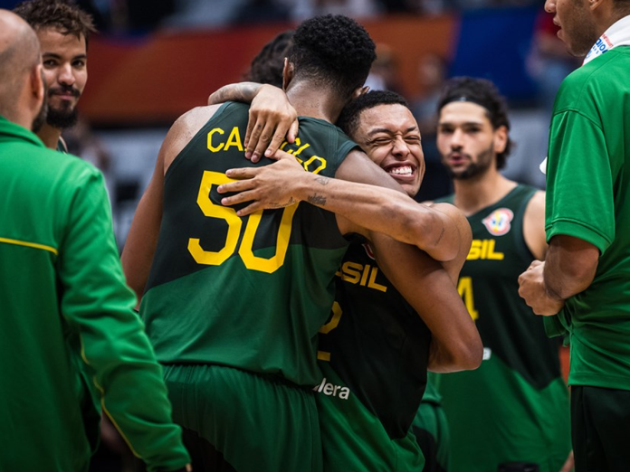 CAN-BRA Selección de Brasil. (Foto: FIBA)