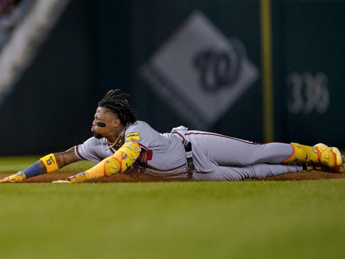 Ronald Acuña Jr. Ronald Acuña Jr. (Foto: Andrew Harnik/AP)