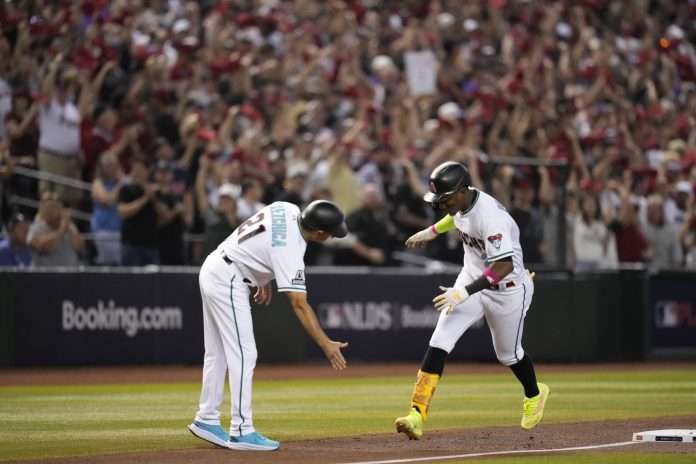 NLDS Dodgers Diamondbacks Baseball