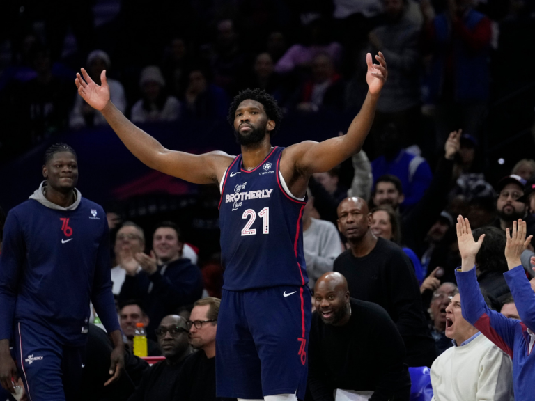 Joel Embiid-Philadelphia 76ers. (Foto: AP)