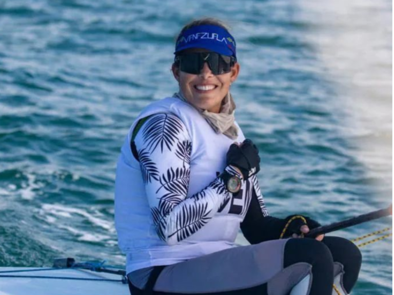 Daniela Rivera es subcampeona del Mundo en Sunfish