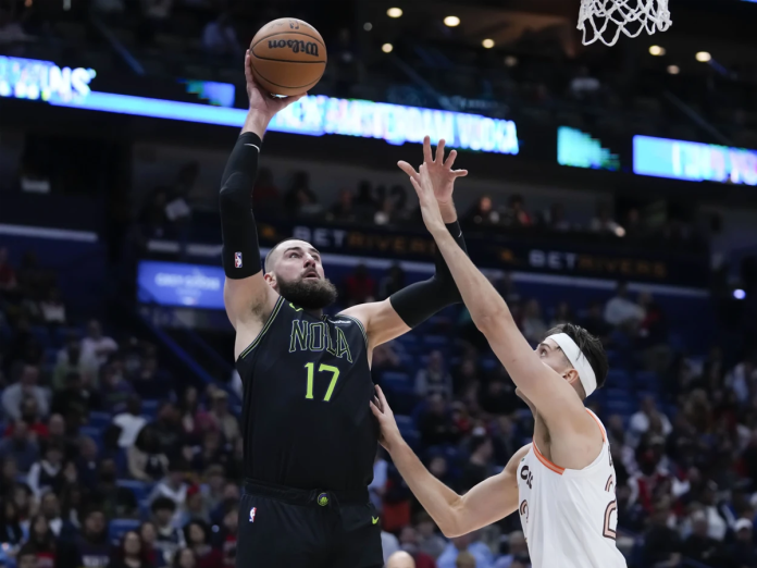 Pelicans Jonas Valanciunas. (Foto: Gerald Herbert/AP)